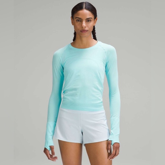 B-Lululemon Swiftly Tech Long-Sleeve Shirt 2.0 *Race Length - Picture 3 of 4